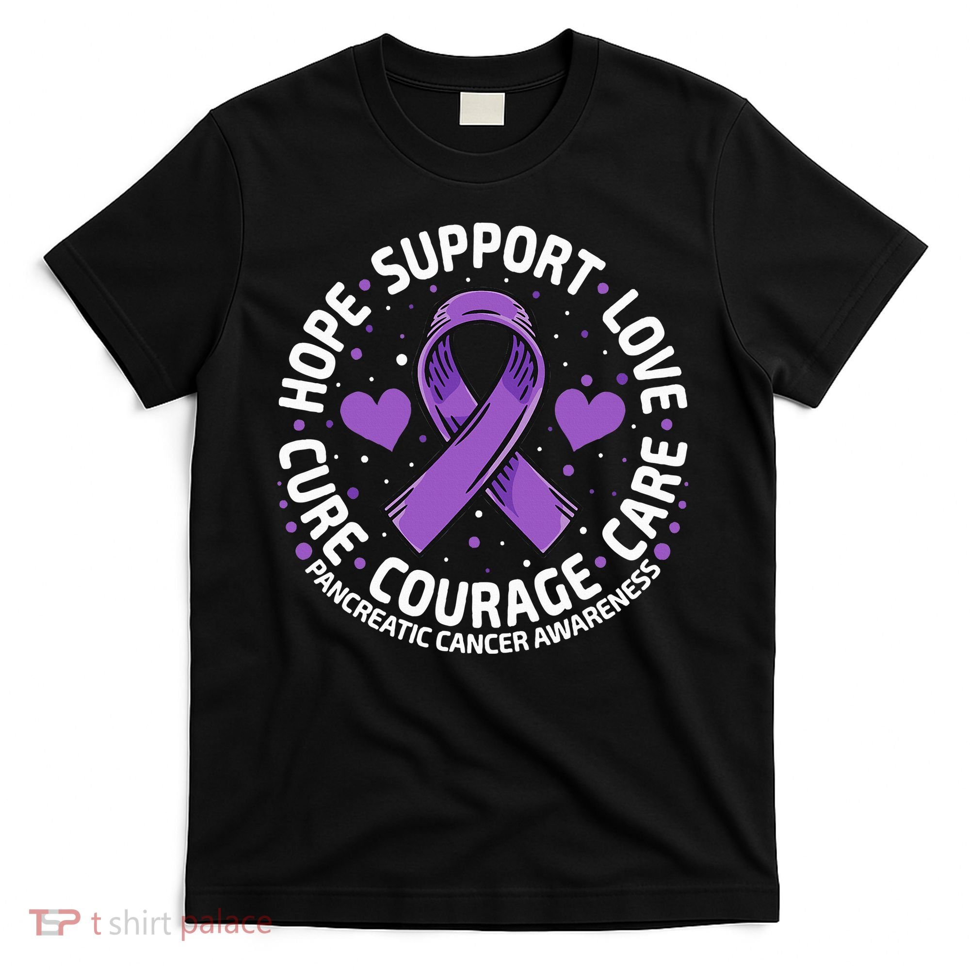 Pancreatic Cancer Support Family Pancreatic Cancer Awareness T-Shirt