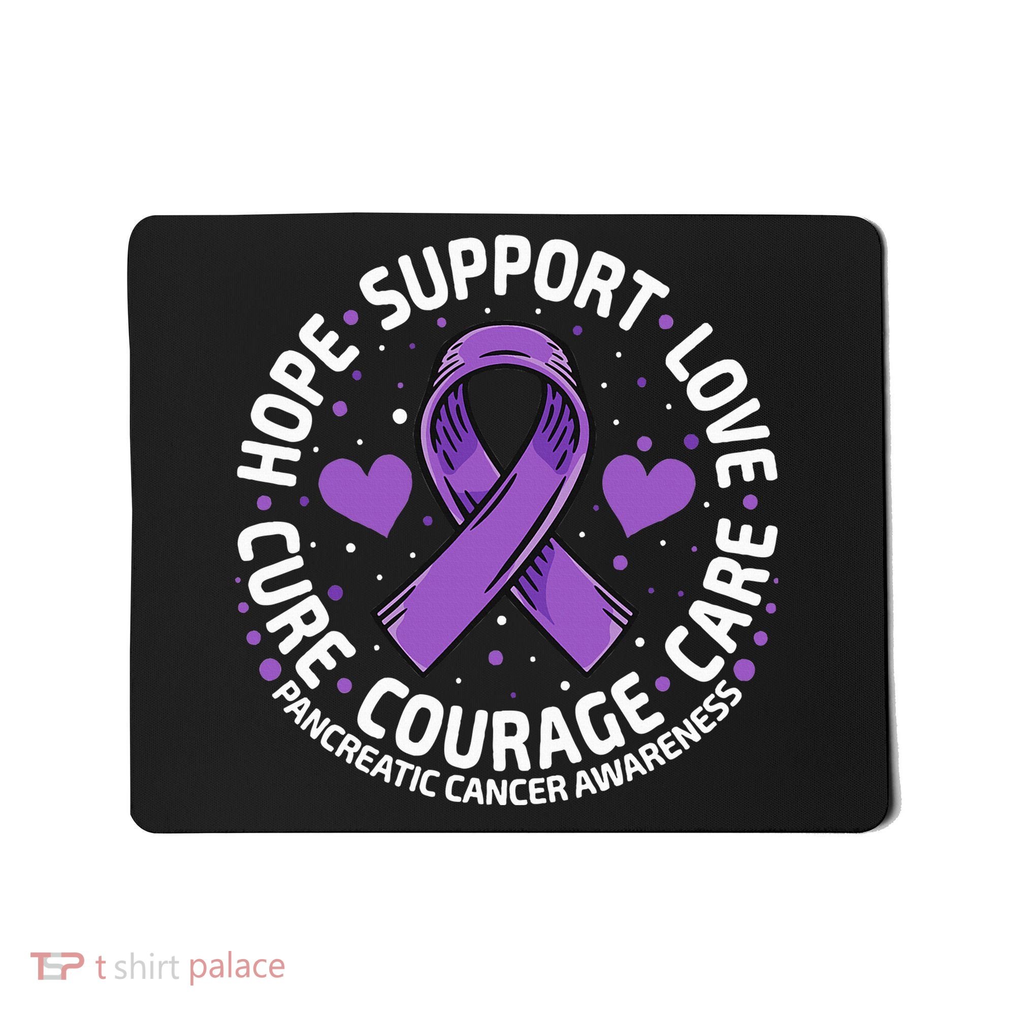 Pancreatic Cancer Support Family Pancreatic Cancer Awareness Mousepad
