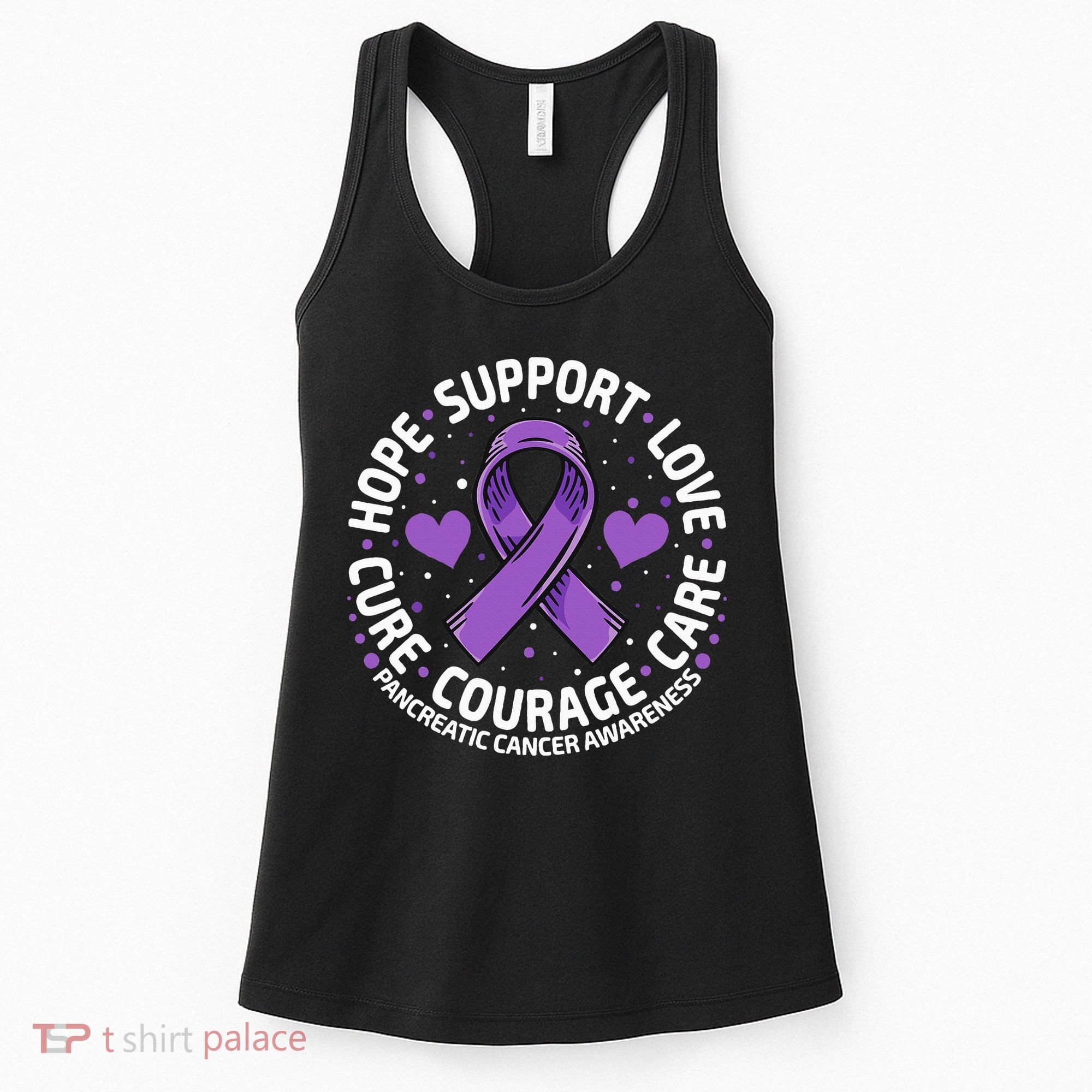 Pancreatic Cancer Support Family Pancreatic Cancer Awareness Women's Tank Top
