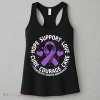 Pancreatic Cancer Support Family Pancreatic Cancer Awareness Women's Tank Top thumb 3
