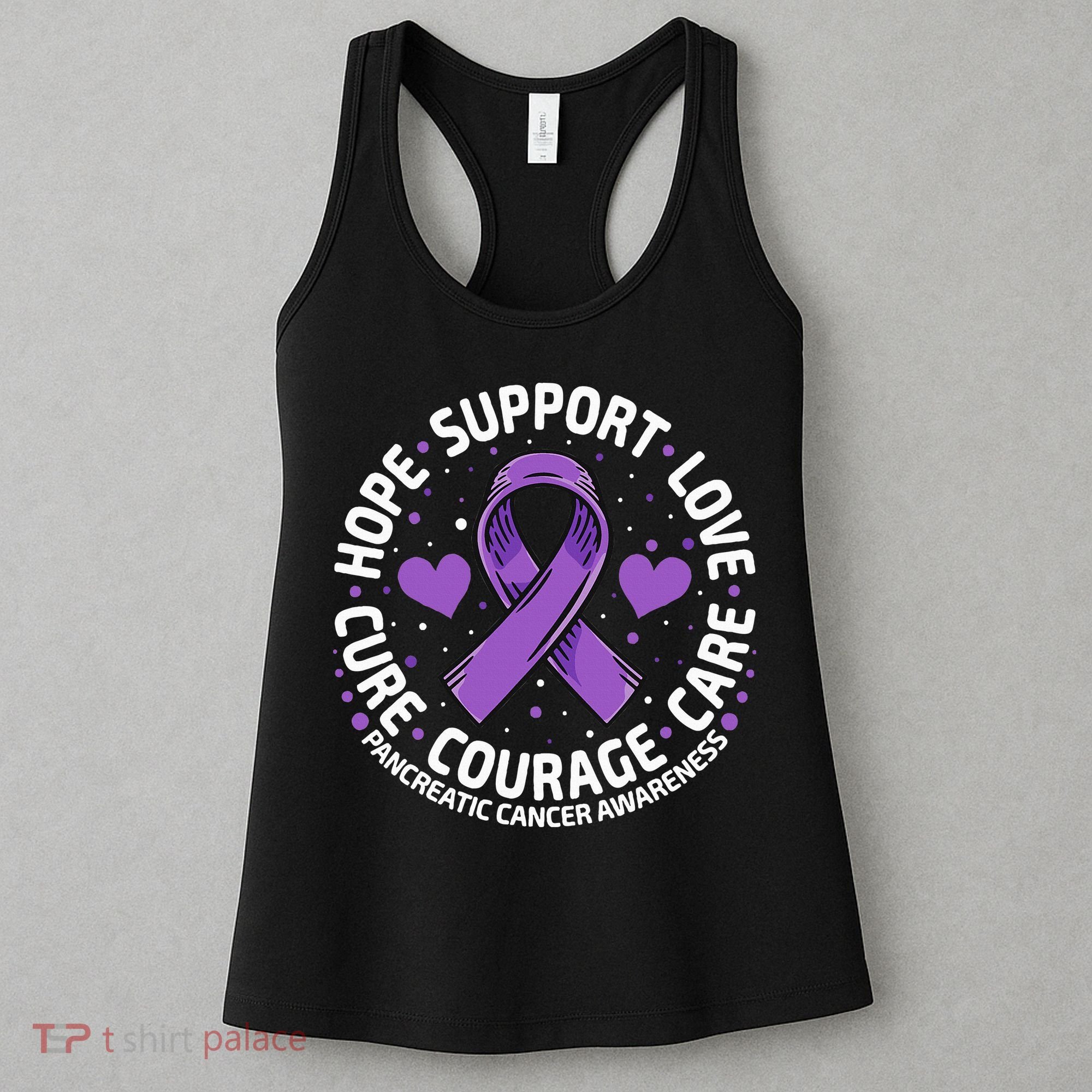 Pancreatic Cancer Support Family Pancreatic Cancer Awareness Women's Tank Top
