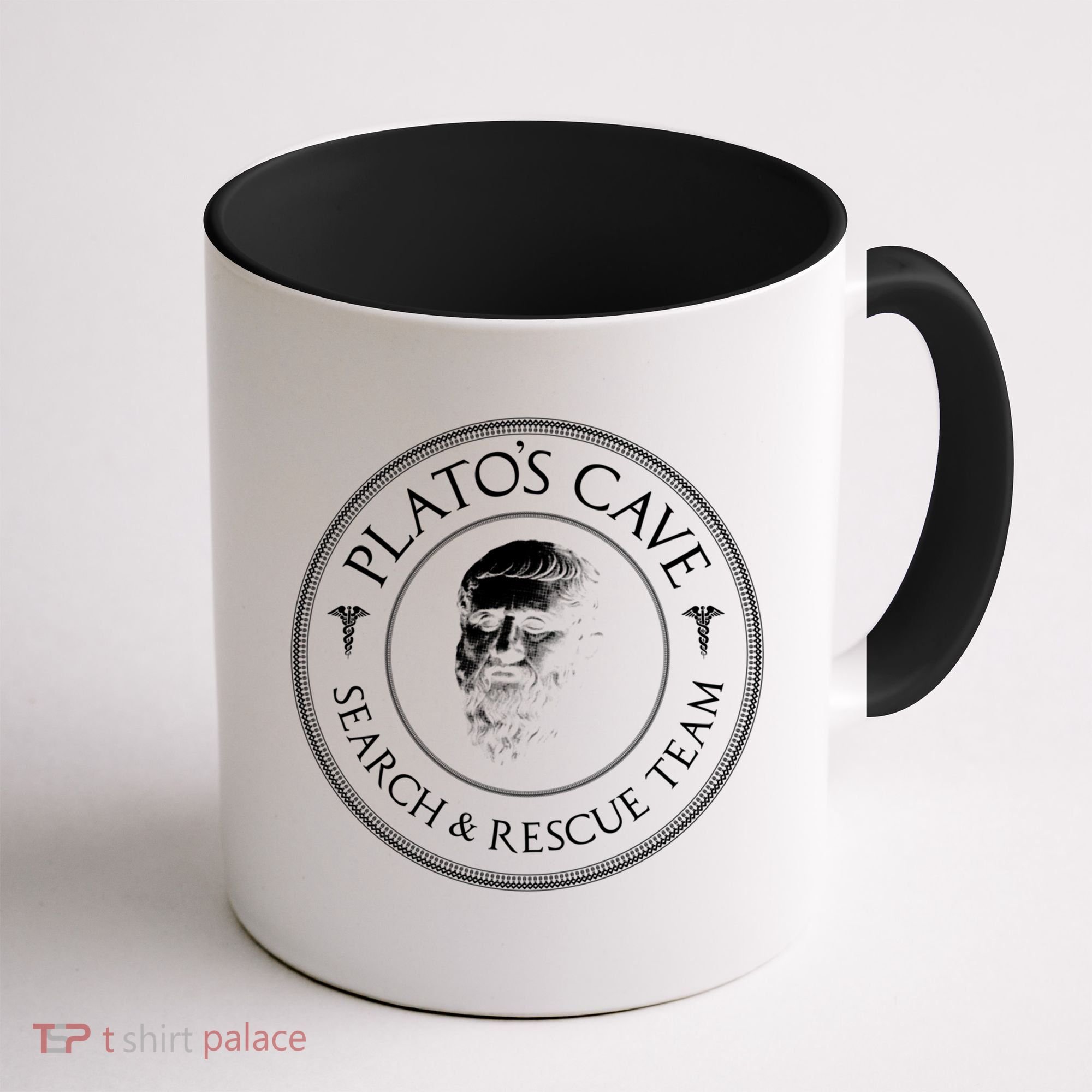 Plato's Cave Search And Rescue Team Funny Philosopher Great Gift Meaningful Gift Coffee Mug