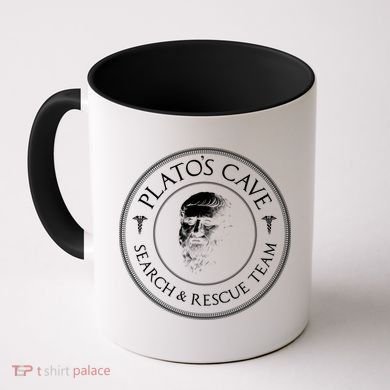 Plato's Cave Search And Rescue Team Funny Philosopher Great Gift Meaningful Gift Coffee Mug