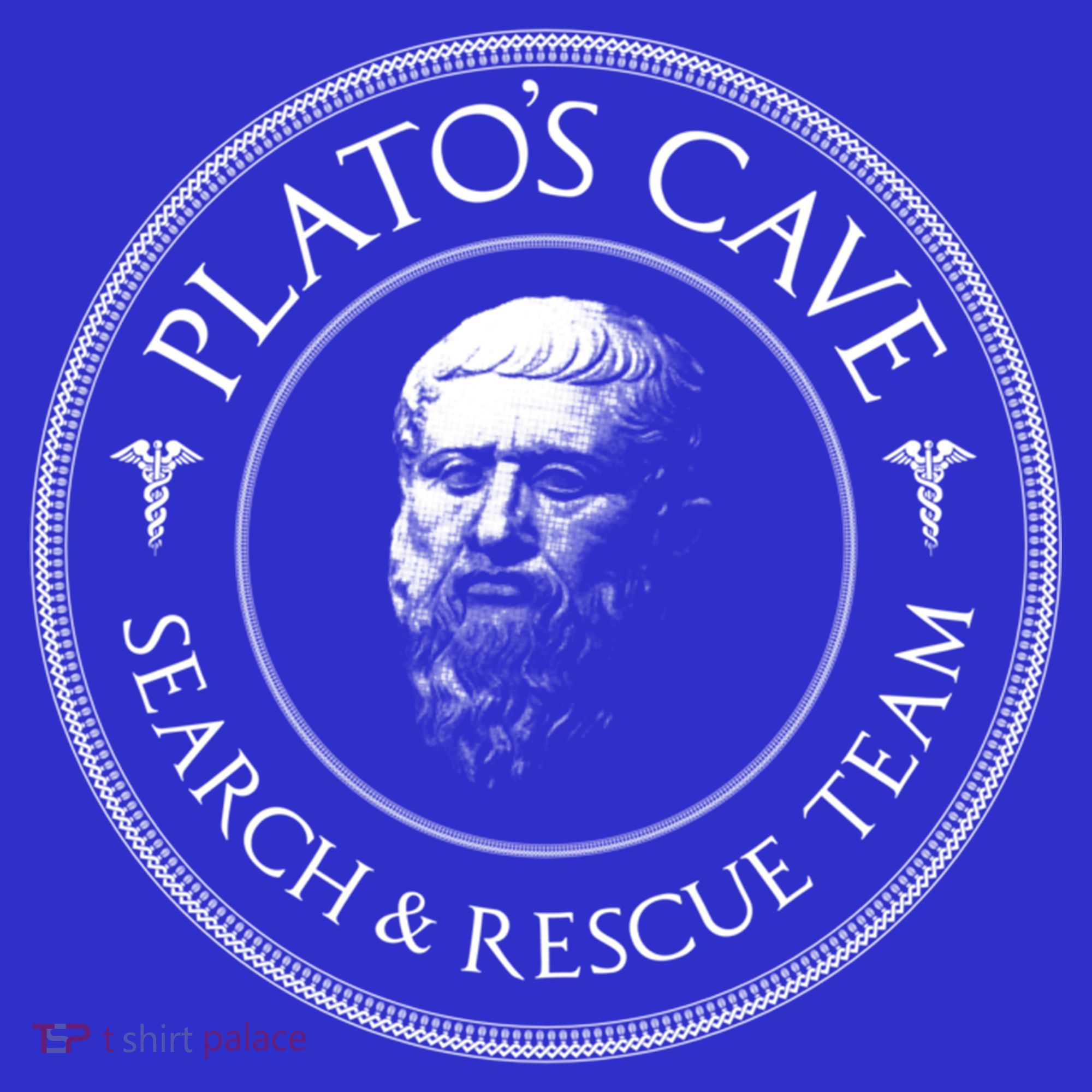 Plato's Cave Search And Rescue Team Funny Philosopher Great Gift Meaningful Gift Hoodie