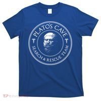 Plato's Cave Search And Rescue Team Funny Philosopher Great Gift Meaningful Gift T-Shirt thumb 0