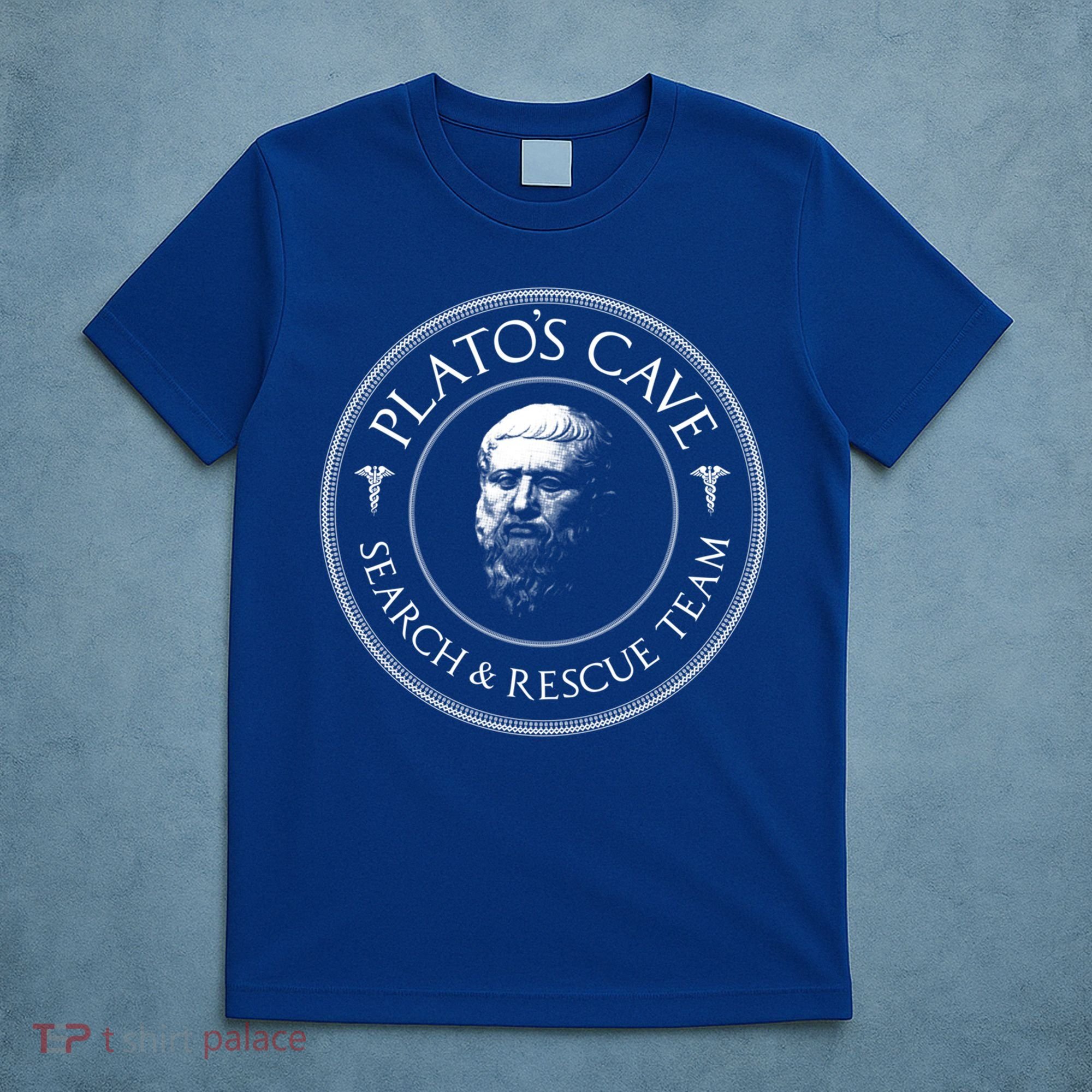 Plato's Cave Search And Rescue Team Funny Philosopher Great Gift Meaningful Gift T-Shirt