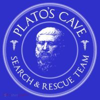 Plato's Cave Search And Rescue Team Funny Philosopher Great Gift Meaningful Gift Button thumb 1