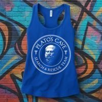 Plato's Cave Search And Rescue Team Funny Philosopher Great Gift Meaningful Gift Women's Tank Top thumb 3
