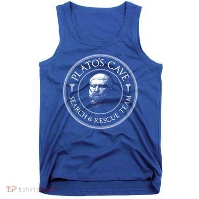 Plato's Cave Search And Rescue Team Funny Philosopher Great Gift Meaningful Gift Tank Top