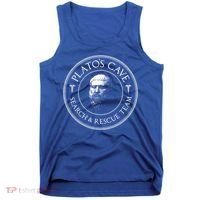 Plato's Cave Search And Rescue Team Funny Philosopher Great Gift Meaningful Gift Tank Top thumb 0