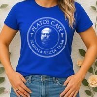 Plato's Cave Search And Rescue Team Funny Philosopher Great Gift Meaningful Gift Women's T-Shirt thumb 2