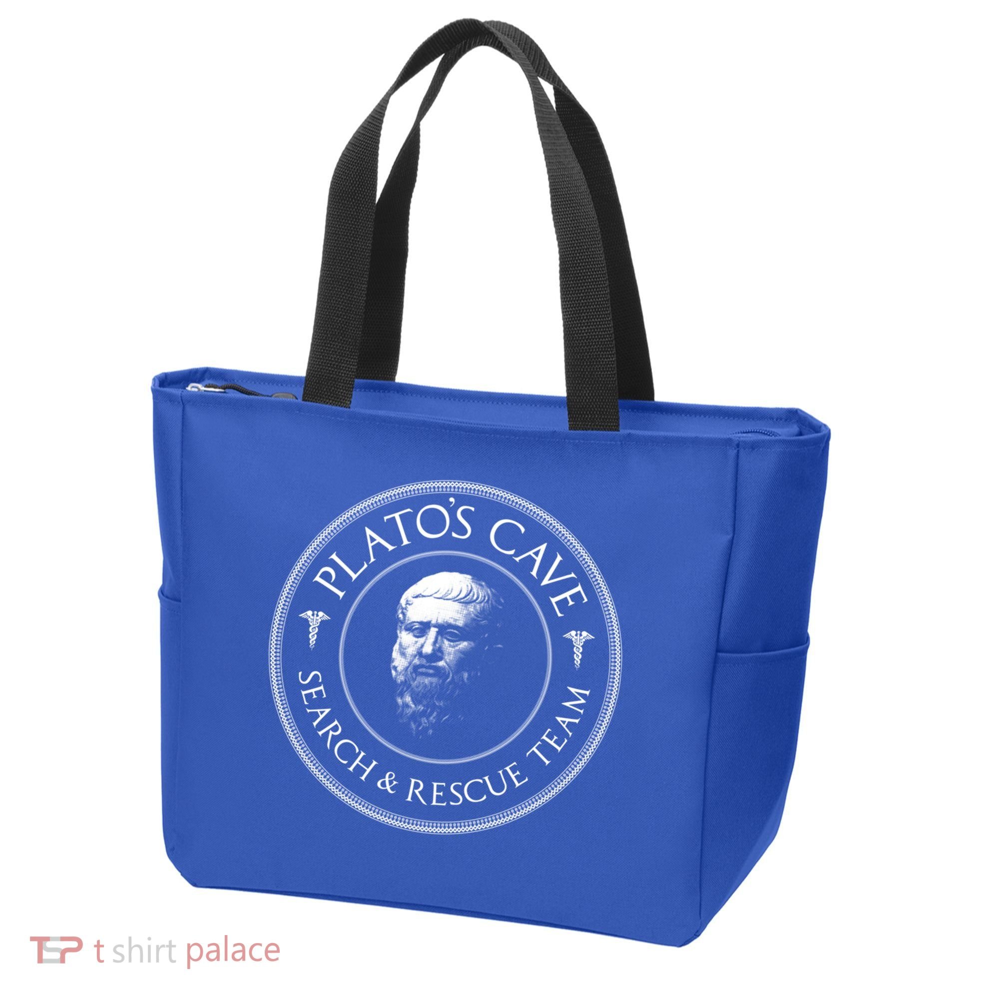 Plato's Cave Search And Rescue Team Funny Philosopher Great Gift Meaningful Gift Tote Bag