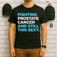 Prostate Cancer Survivor Sexy Warrior DA1 T-Shirt thumb 6