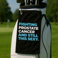 Prostate Cancer Survivor Sexy Warrior DA1 Golf Towel thumb 2