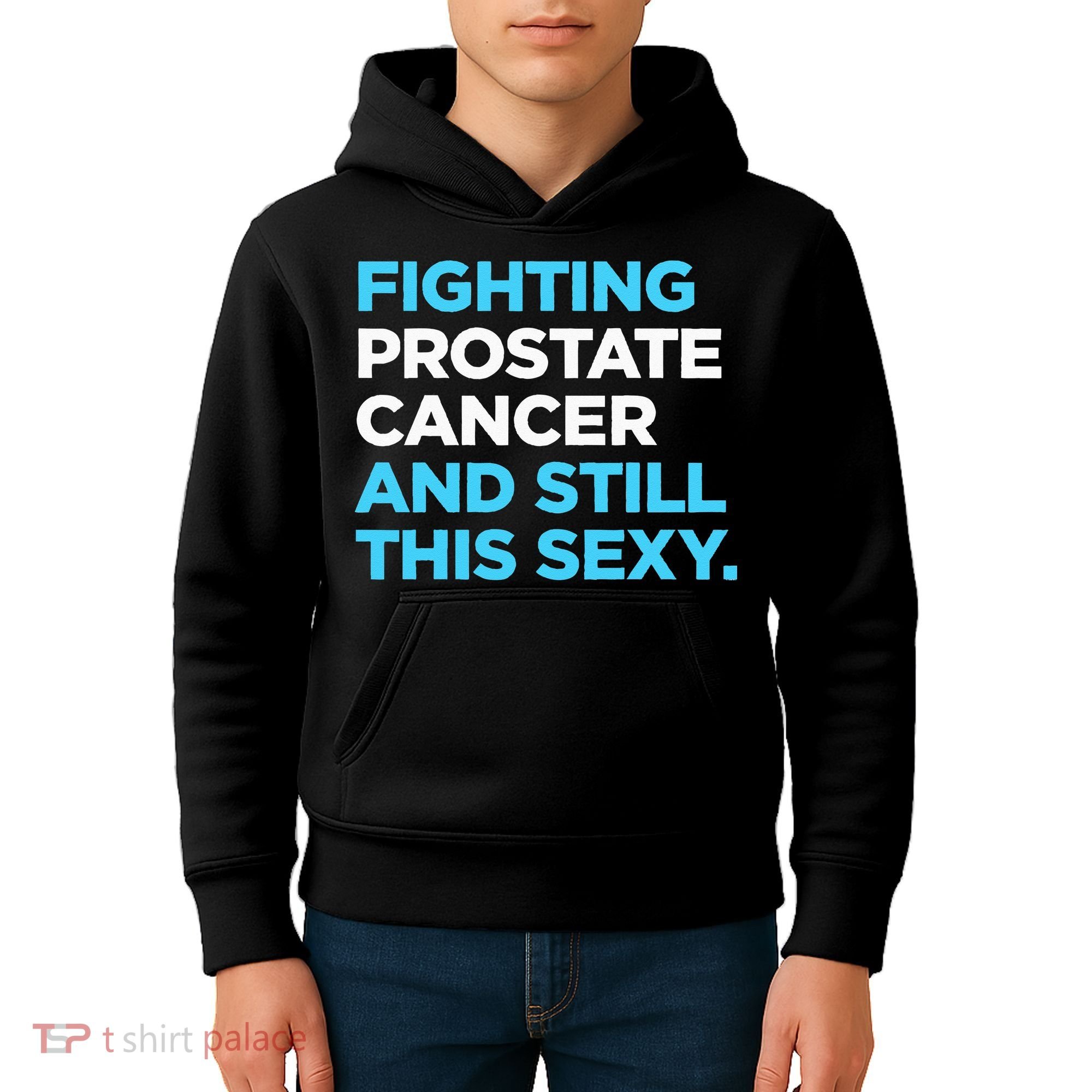 Prostate Cancer Survivor Sexy Warrior DA1 Kids Hoodie