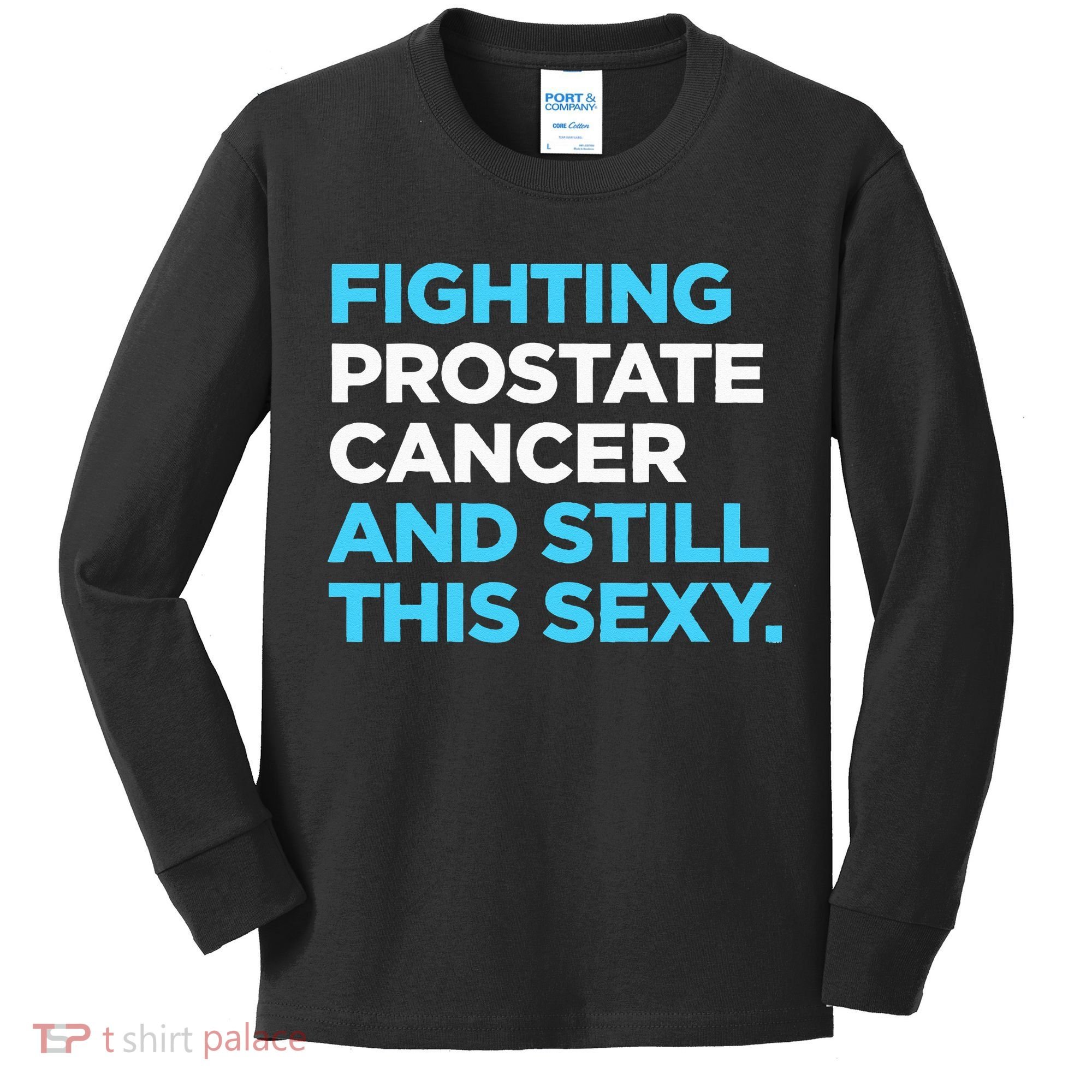 Prostate Cancer Survivor Sexy Warrior DA1 Kids Long Sleeve Shirt