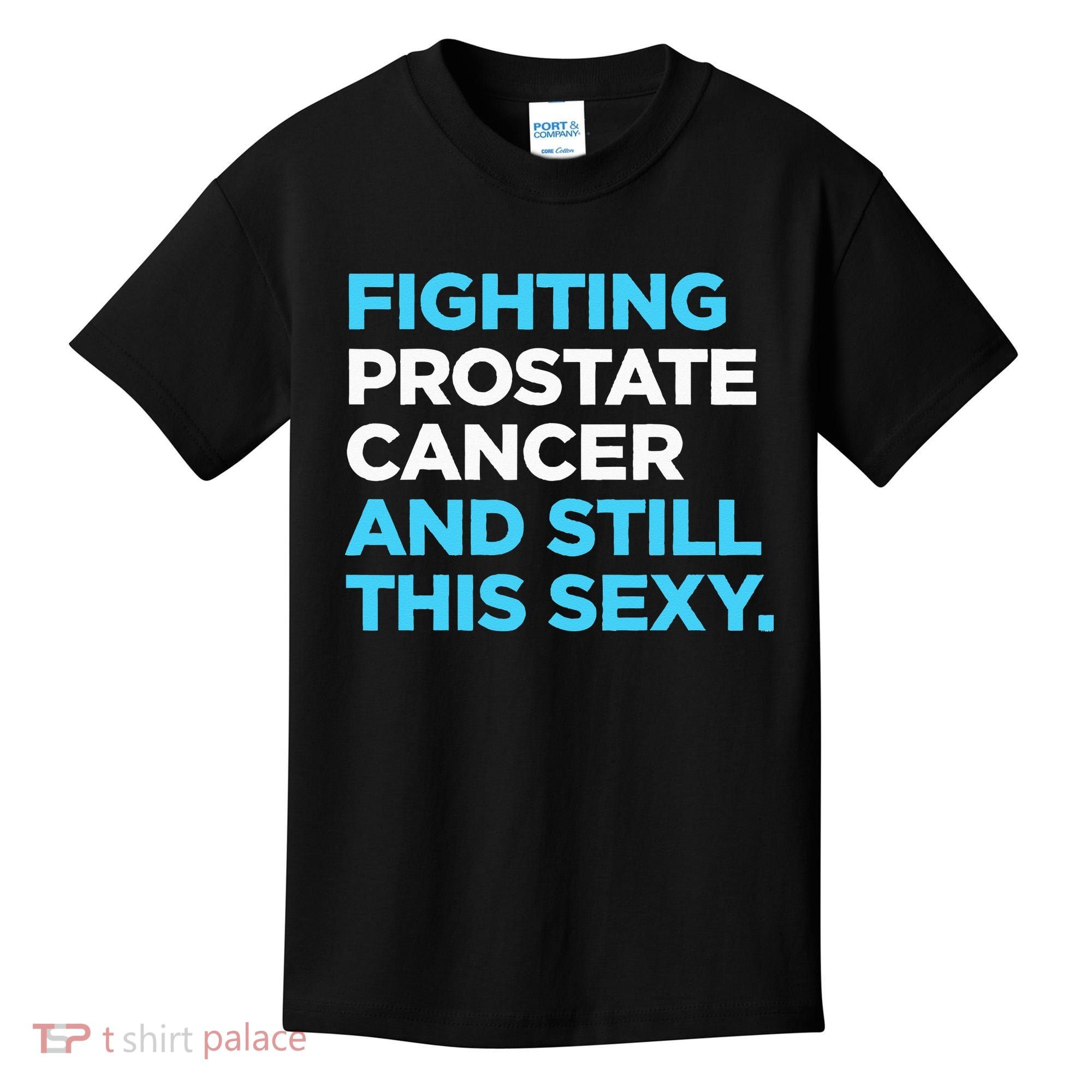 Prostate Cancer Survivor Sexy Warrior DA1 Kids T-Shirt