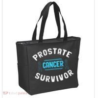 Prostate Cancer Survivor Tote Bag thumb 2