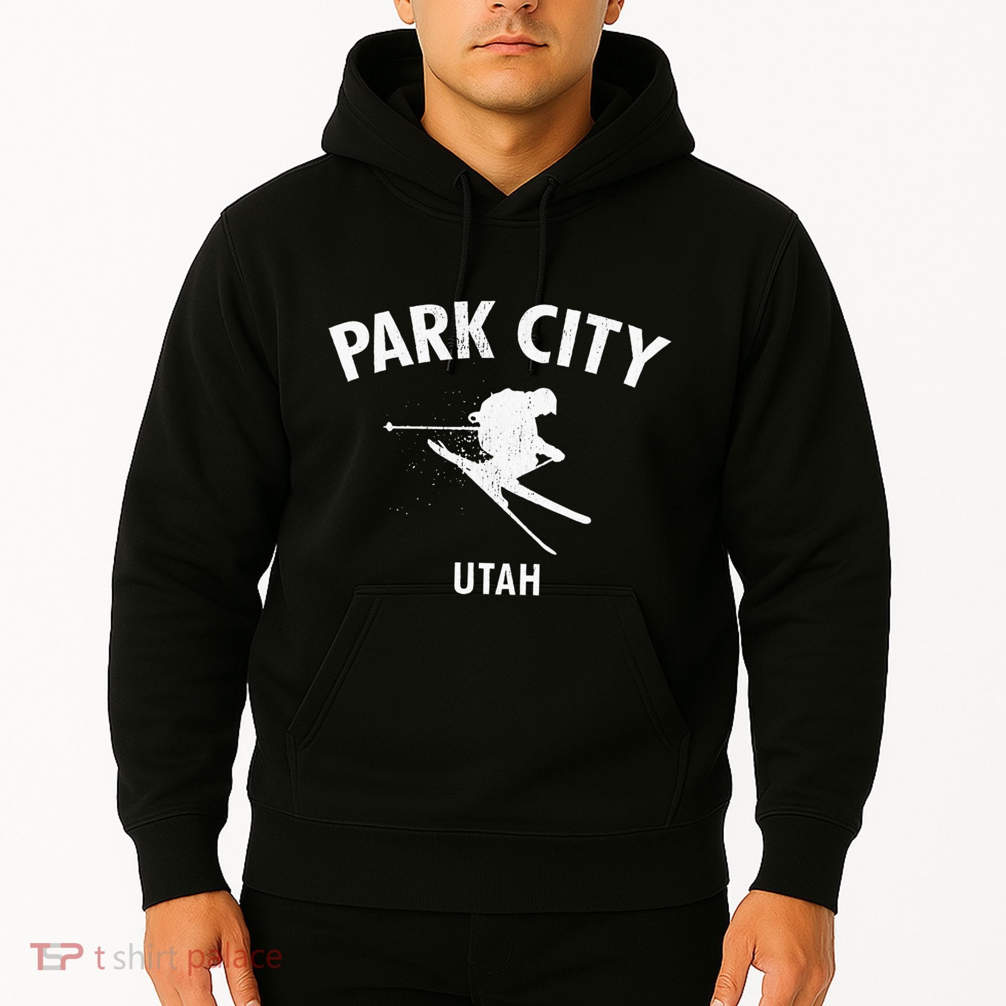 Park City Skiing Hoodie