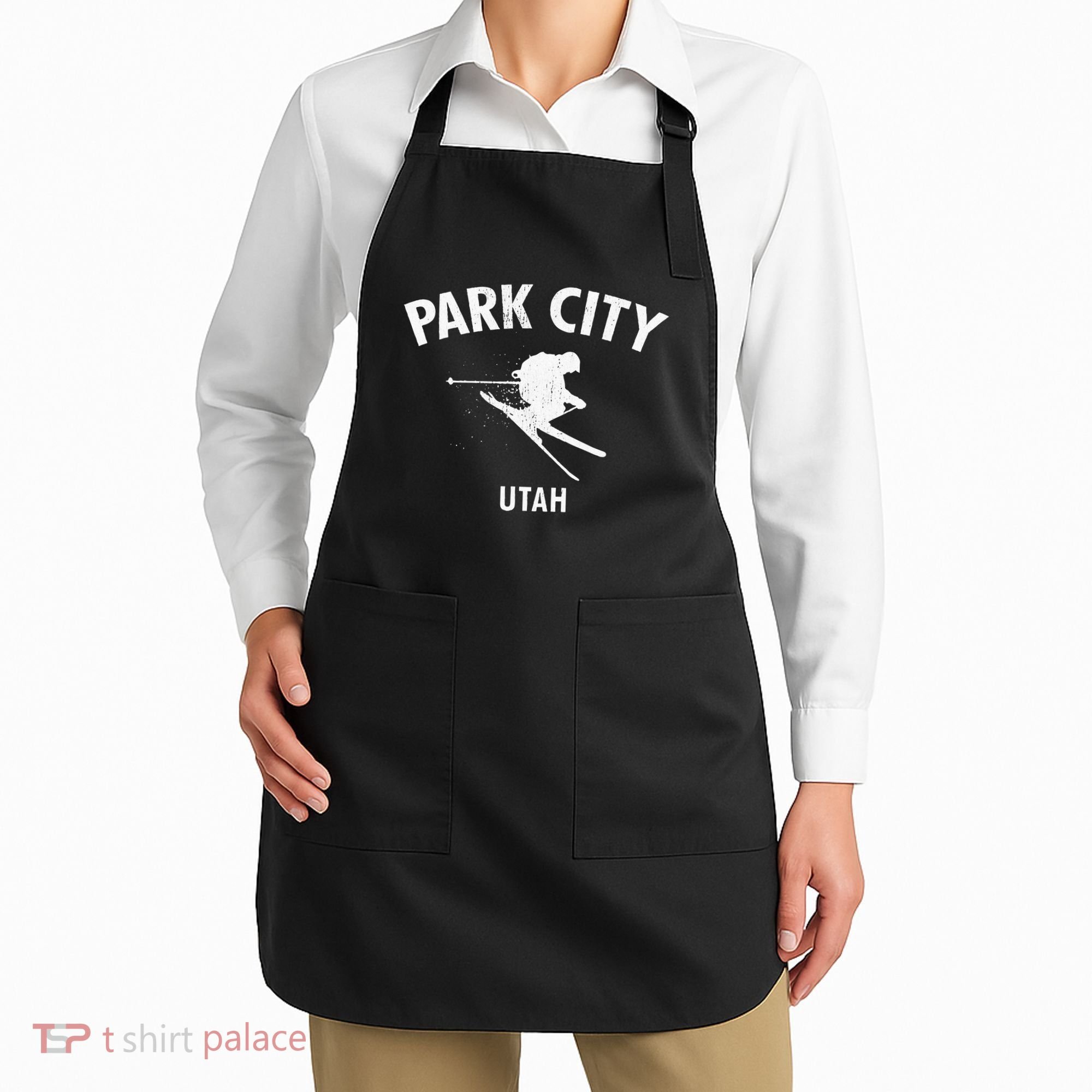 Park City Skiing Apron