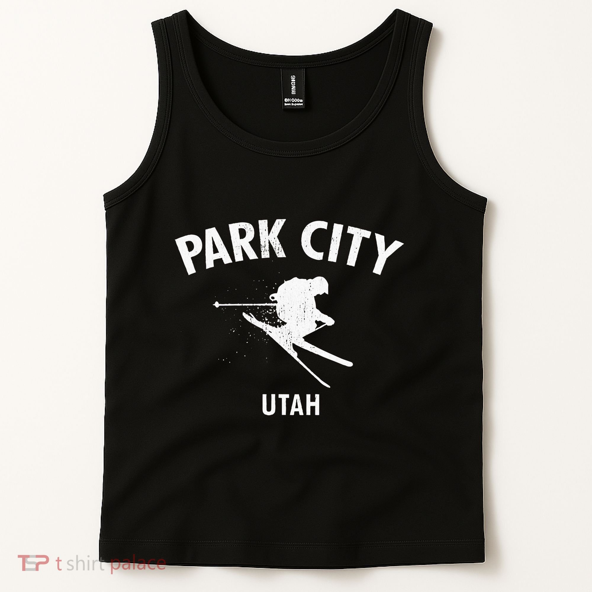 Park City Skiing Tank Top