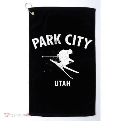 Park City Skiing Golf Towel