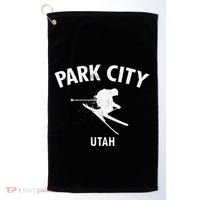 Park City Skiing Golf Towel thumb 0