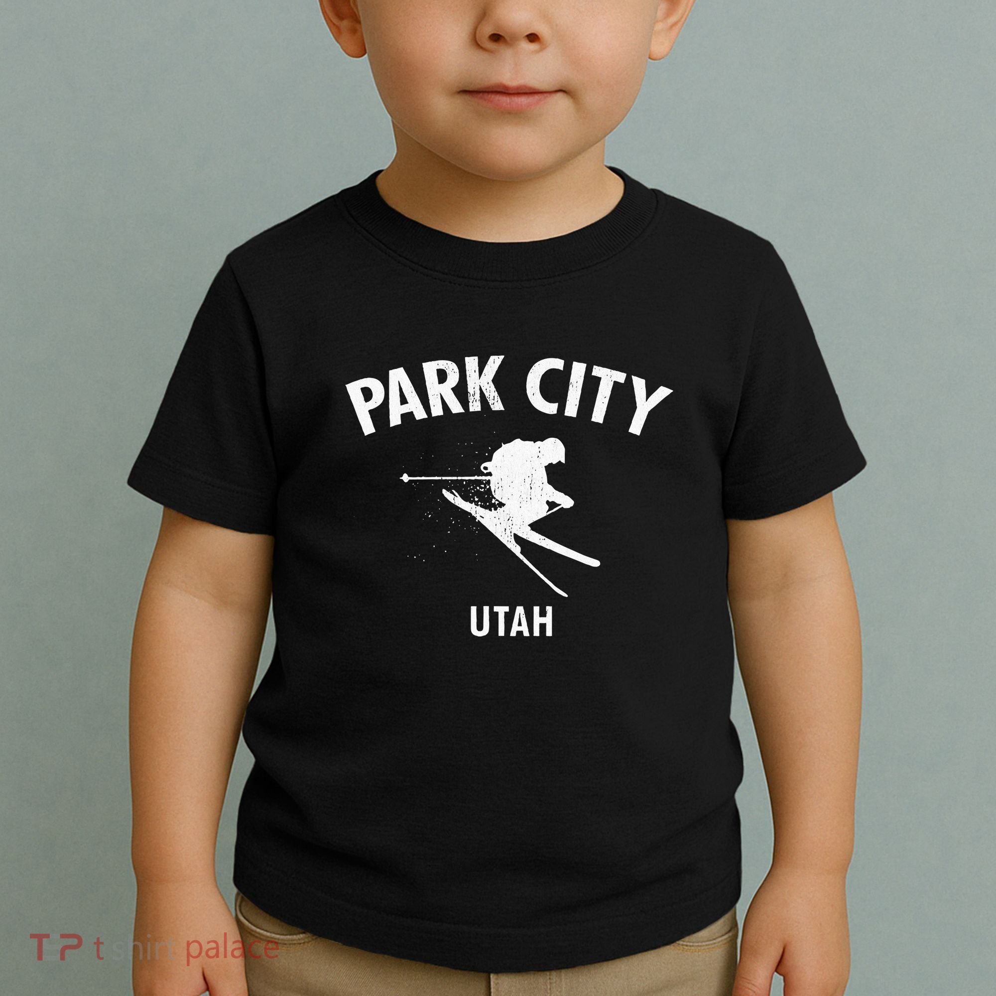 Park City Skiing Toddler T-Shirt