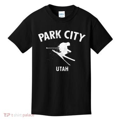 Park City Skiing Kids T-Shirt