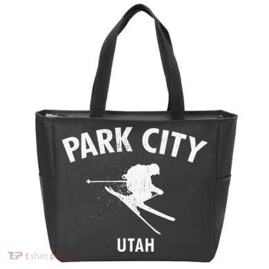 Park City Skiing Tote Bag