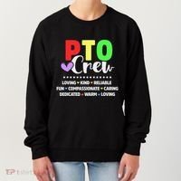 PTO Crew School Volunteer Parent Teacher Women's Sweatshirt thumb 0