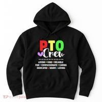 PTO Crew School Volunteer Parent Teacher Hoodie thumb 0