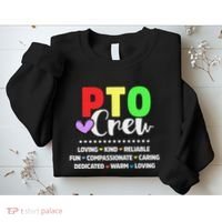 PTO Crew School Volunteer Parent Teacher Sweatshirt thumb 2
