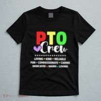 PTO Crew School Volunteer Parent Teacher T-Shirt thumb 5