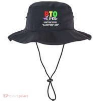 PTO Crew School Volunteer Parent Teacher Bucket Hat thumb 0