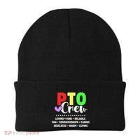 PTO Crew School Volunteer Parent Teacher Beanie thumb 0