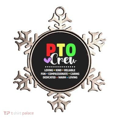 PTO Crew School Volunteer Parent Teacher Ornament