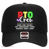PTO Crew School Volunteer Parent Teacher Hat thumb 0