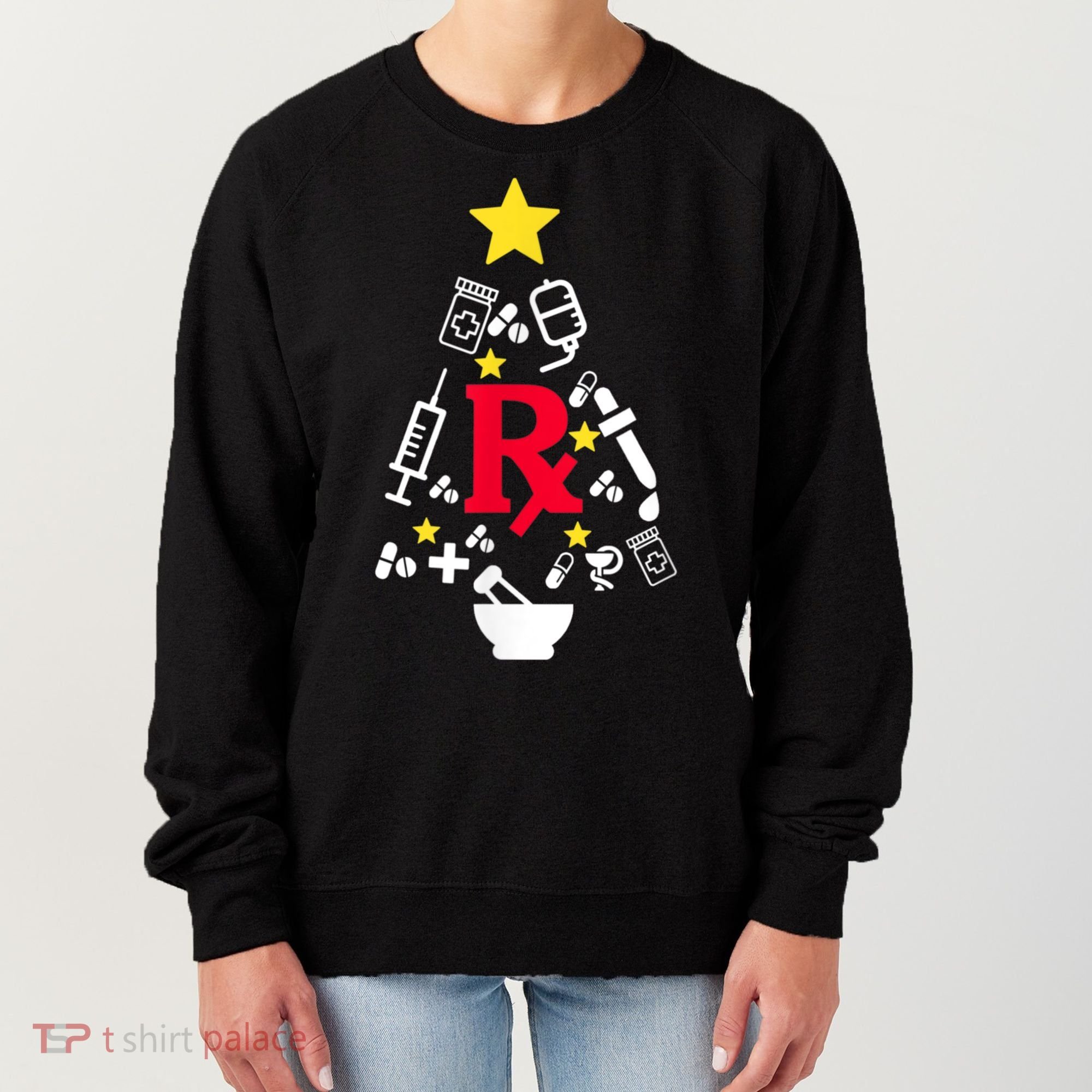 Pharmacy Christmas Tree Women's Sweatshirt