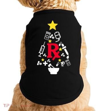 Pharmacy Christmas Tree Doggie Tank