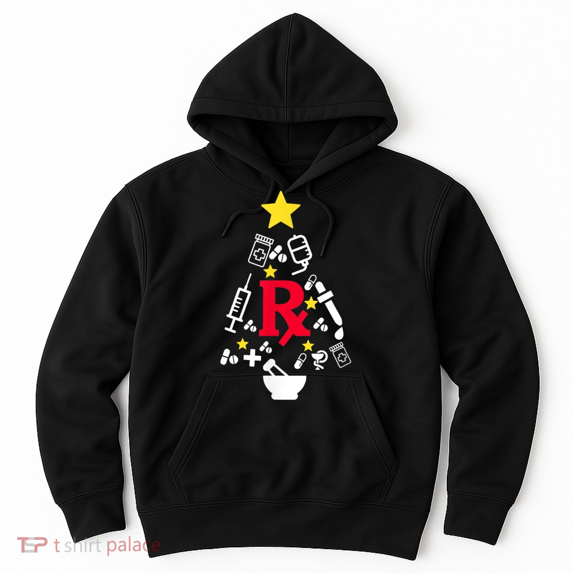 Pharmacy Christmas Tree Hoodie