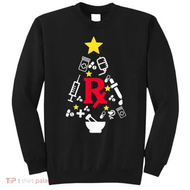 Pharmacy Christmas Tree Sweatshirt