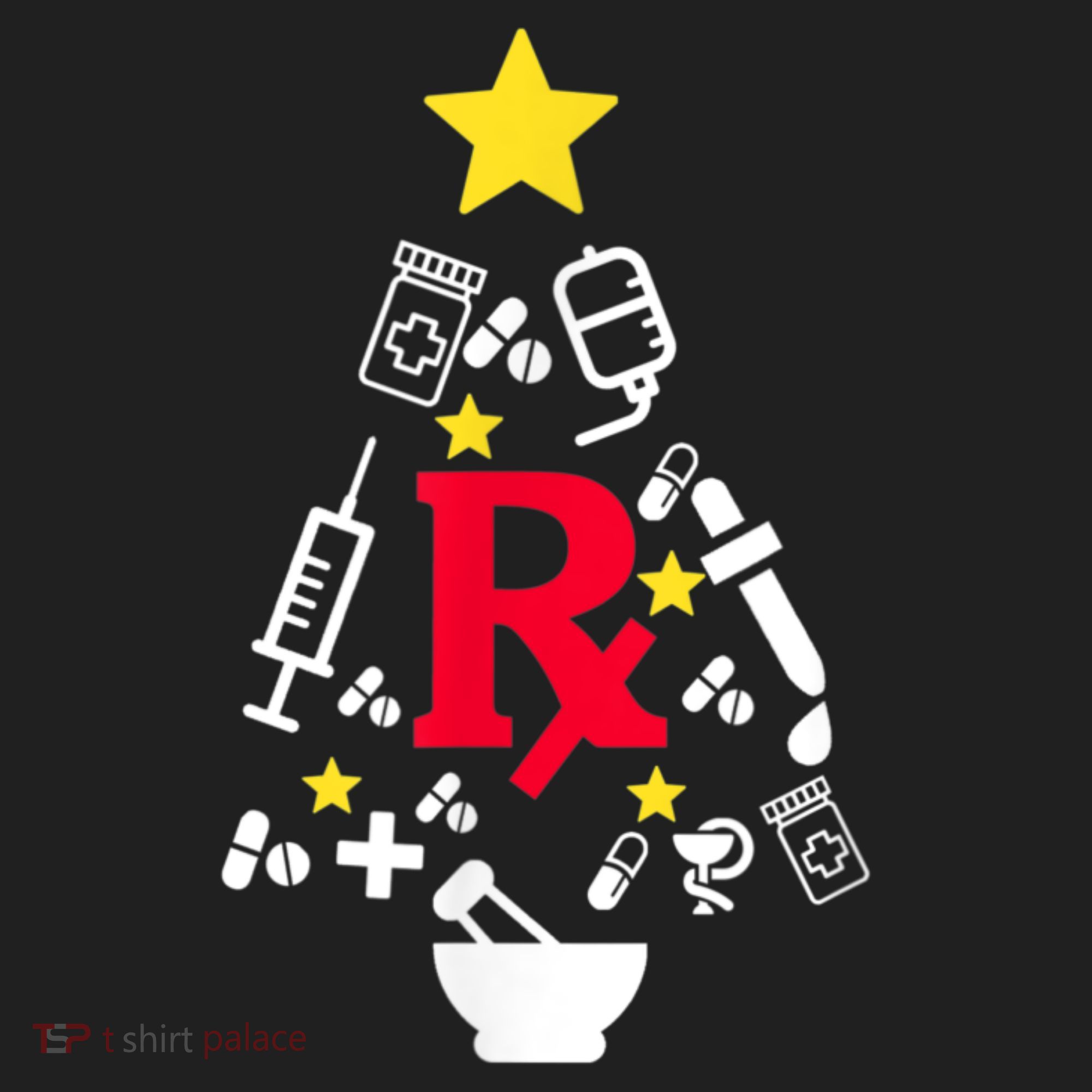 Pharmacy Christmas Tree Tumbler