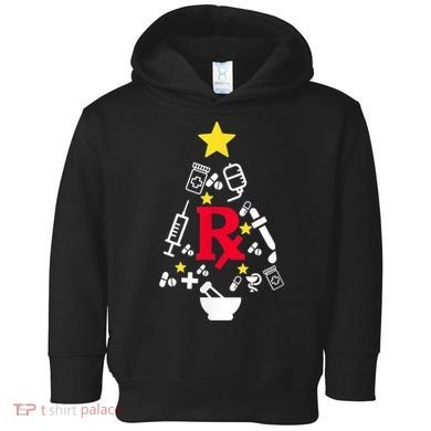 Pharmacy Christmas Tree Toddler Hoodie