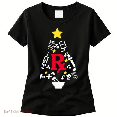Pharmacy Christmas Tree Women's T-Shirt