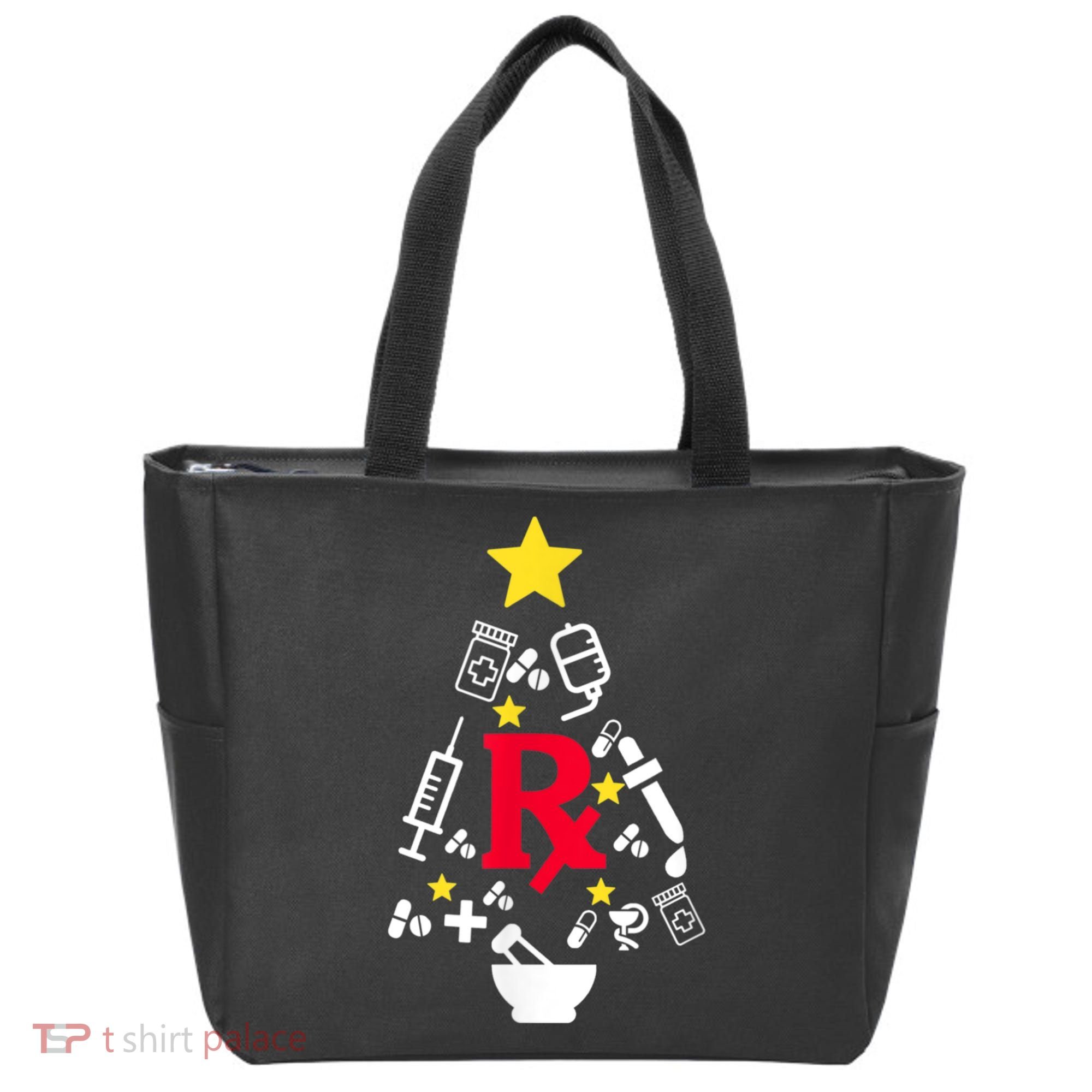 Pharmacy Christmas Tree Tote Bag