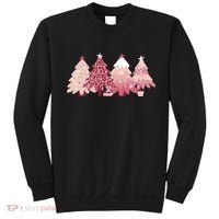 Pink Christmas Tree Holiday Sweatshirt thumb 0