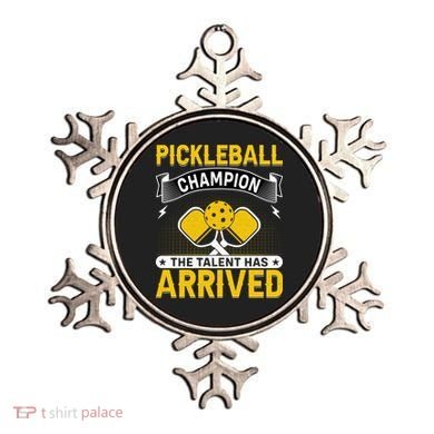 Pickleball Champion The Talent Hat Arrived Ornament