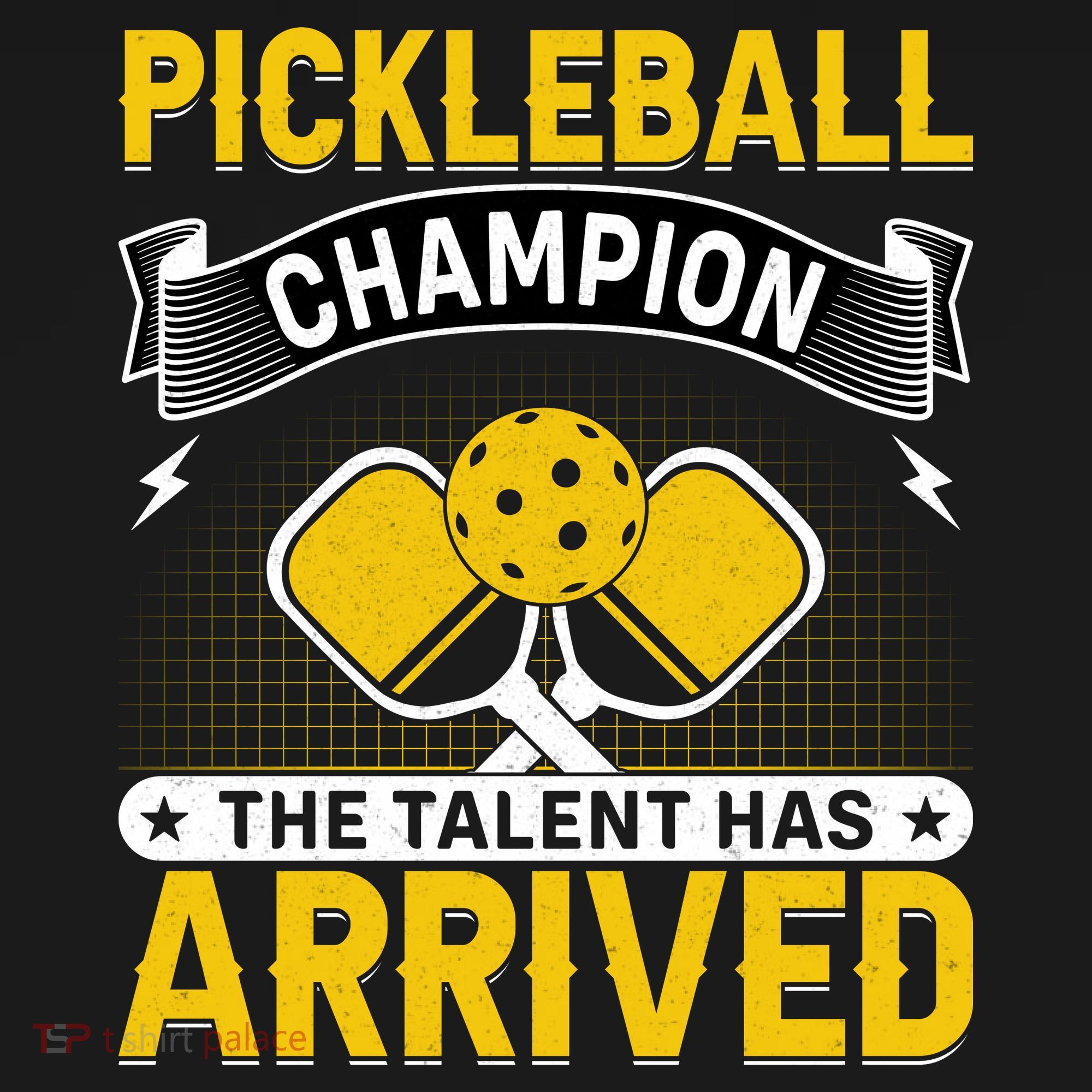 Pickleball Champion The Talent Hat Arrived Toddler Hoodie