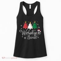 Poland Christmas Tree Polish Merry Xmas Wesolych Swiat Women's Tank Top thumb 0